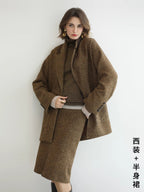 COCOBELLA_Wool_Blend_Midlength_Straight_Open_Cardigan_Women_Work_Warm_Ginger_Coats_MISSTT