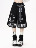 CRAZYGIRL_Black_White_Cat_Piano_Print_High_Waist_Cropped_Wide_Leg_Women's_Chinos_1060466691790_MISSTT