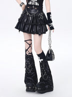 CRAZYGIRL_Edgy_Punk_Chain_Tiered_Puff_High_Waist_Women's_Faux_Leather_Mini_Skirts_1030058406114_MISSTT