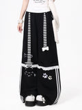 CRAZYGIRL_Embroidered_Cat_Lace_Trim_Polka_Dot_High_Waist_Women's_Relaxed_Straight_Chinos_1062254329033_MISSTT