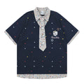 CRAZYGIRL_Japanese_School_Checked_Kt_Embroidered_Faux_Layer_Women's_Short_Sleeve_T-shirts_1053878275003_MISSTT