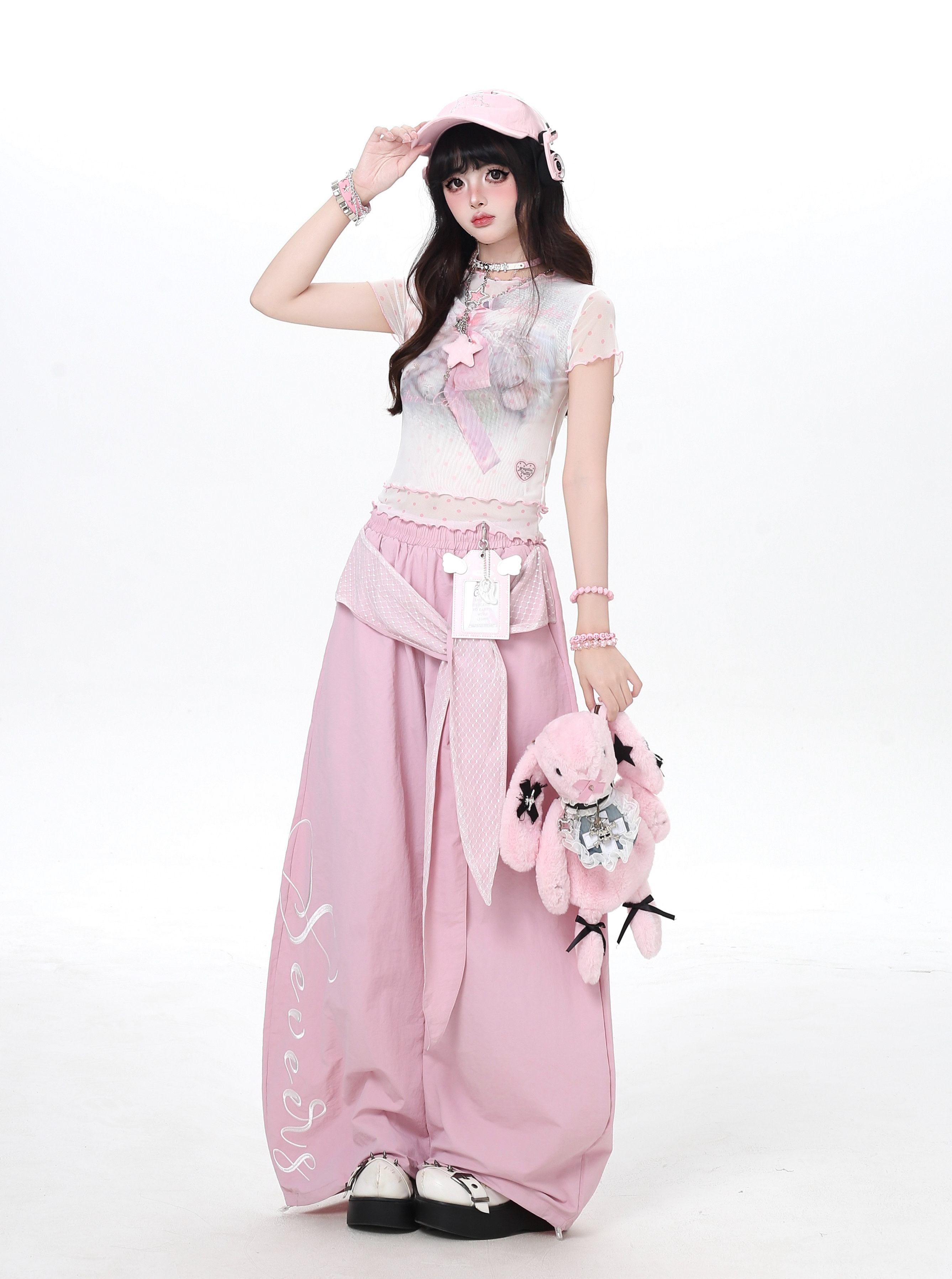 CRAZYGIRL_Lace_Tie_Embroidered_High_Waist_American_Style_Women's_Other_Fabric_Chinos_1042056344246_MISSTT