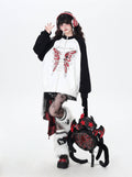 CRAZYGIRL_Rose_Butterfly_Embroidery_High_Neck_Black_White_Contrast_Women's_Casual_Jackets_971773883731_MISSTT