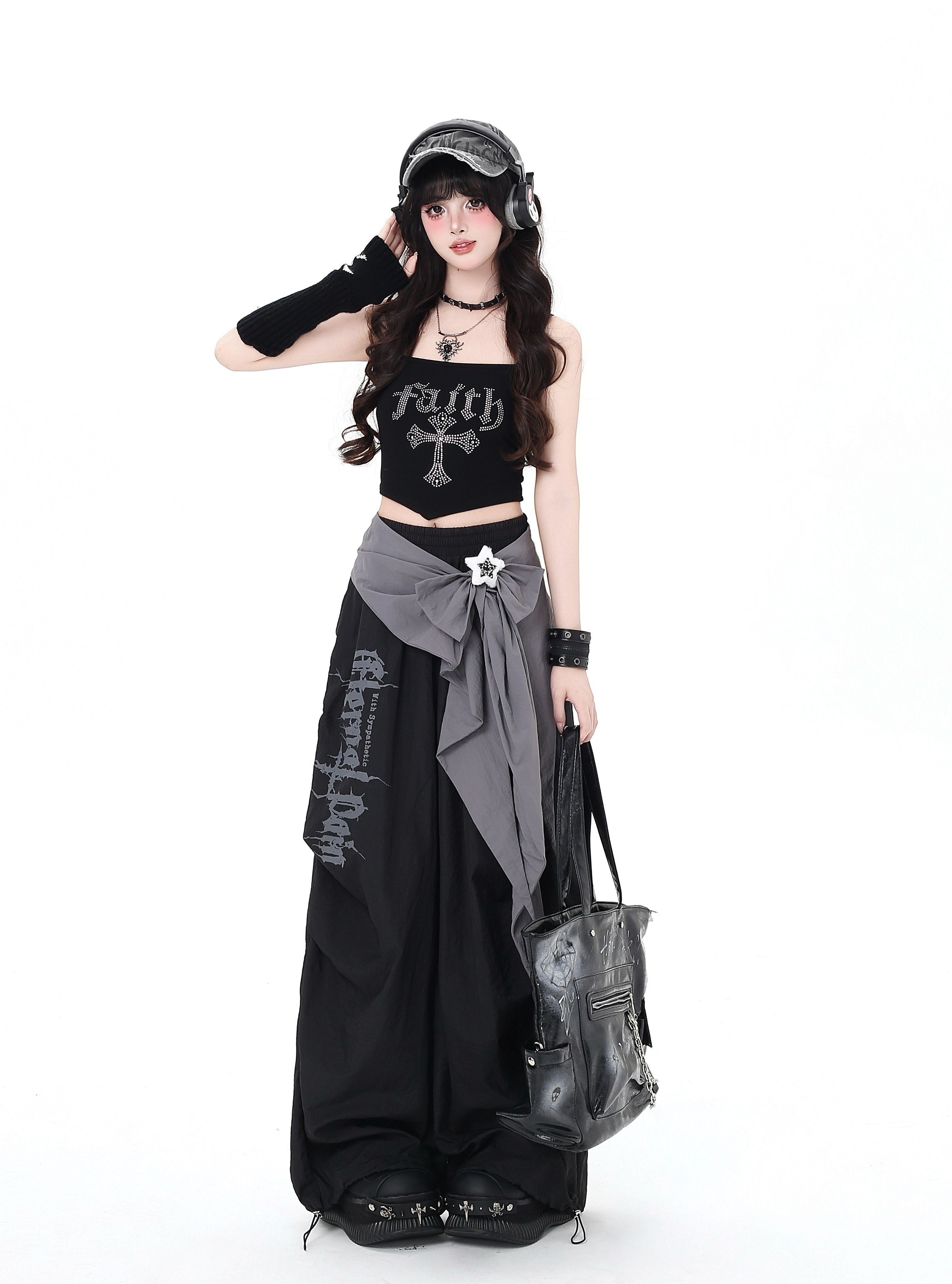 CRAZYGIRL_Street_Sweet_Cool_High_Waist_Cargo_Women's_Other_Fabric_Wide-leg_Pants_976506103819_MISSTT