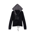 Cest_Nous_Cavalry_Buckle_Letter_Print_Contrast_Panel_Women's_Cotton_Hoodies_1061866378395_MISSTT