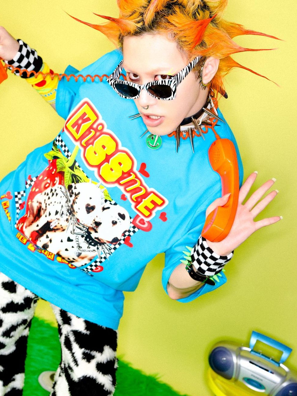DeadEndKids Cartoon Graphic Print Oversize Cotton Women's Short Sleeve T-shirts