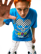 DeadEndKids Colorful Graphic Print Loose Fit Women's Cotton Short Sleeve T-shirts