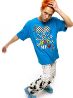 DeadEndKids Colorful Graphic Print Loose Fit Women's Cotton Short Sleeve T-shirts