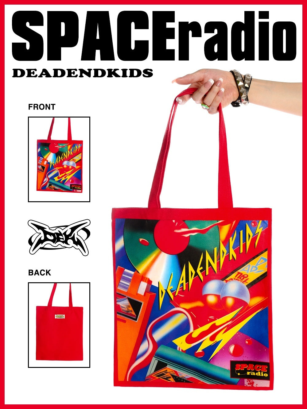 DeadEndKids_Colorful_Print_Cotton_Women's_Tote_Handbags_738039242323_MISSTT