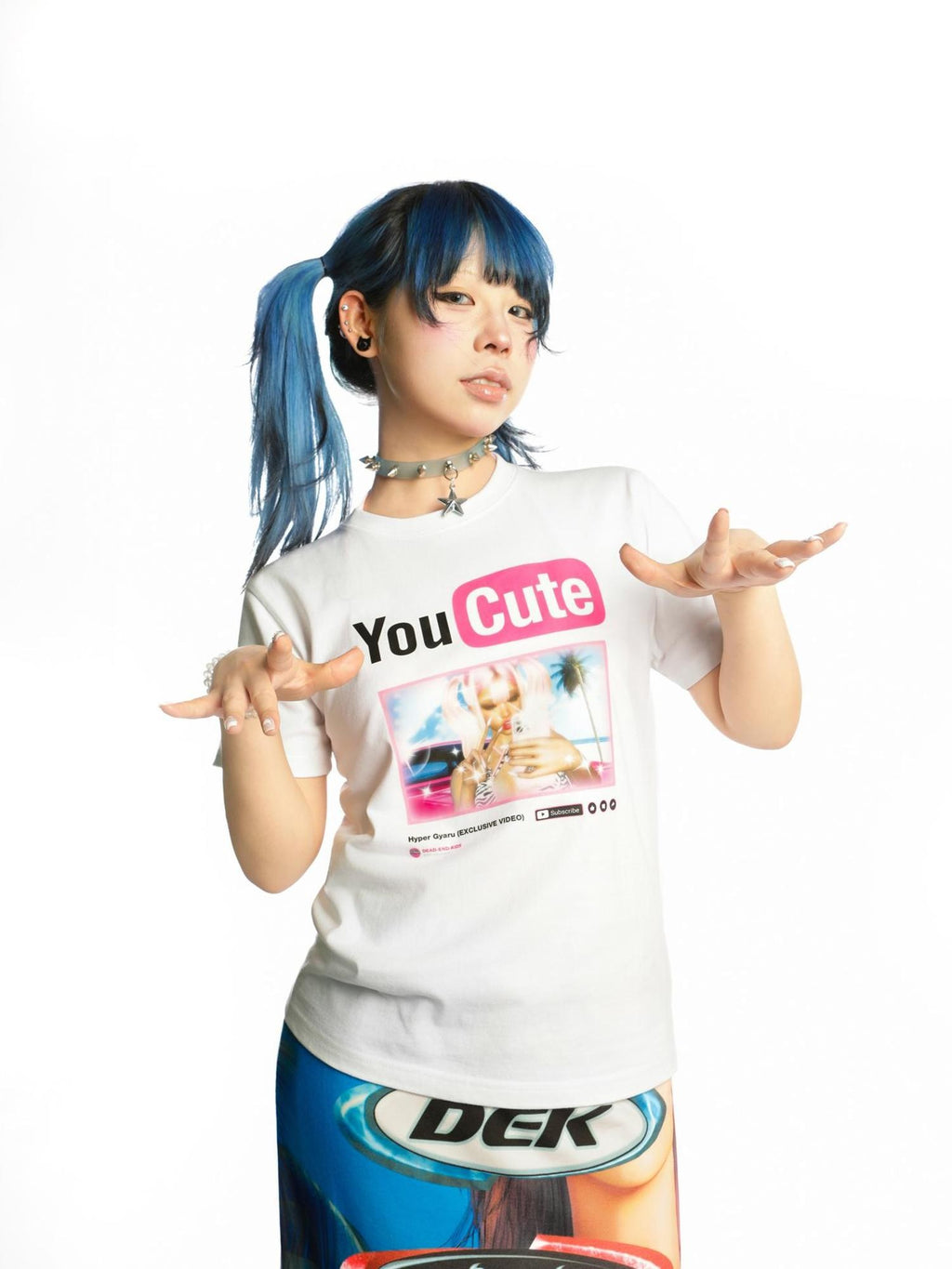 DeadEndKids Creative Graphic Print Cotton Women's Short Sleeve T-shirts