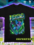 DeadEndKids Cyberpunk Lightning Graphic Women's Cotton Short Sleeve T-shirts
