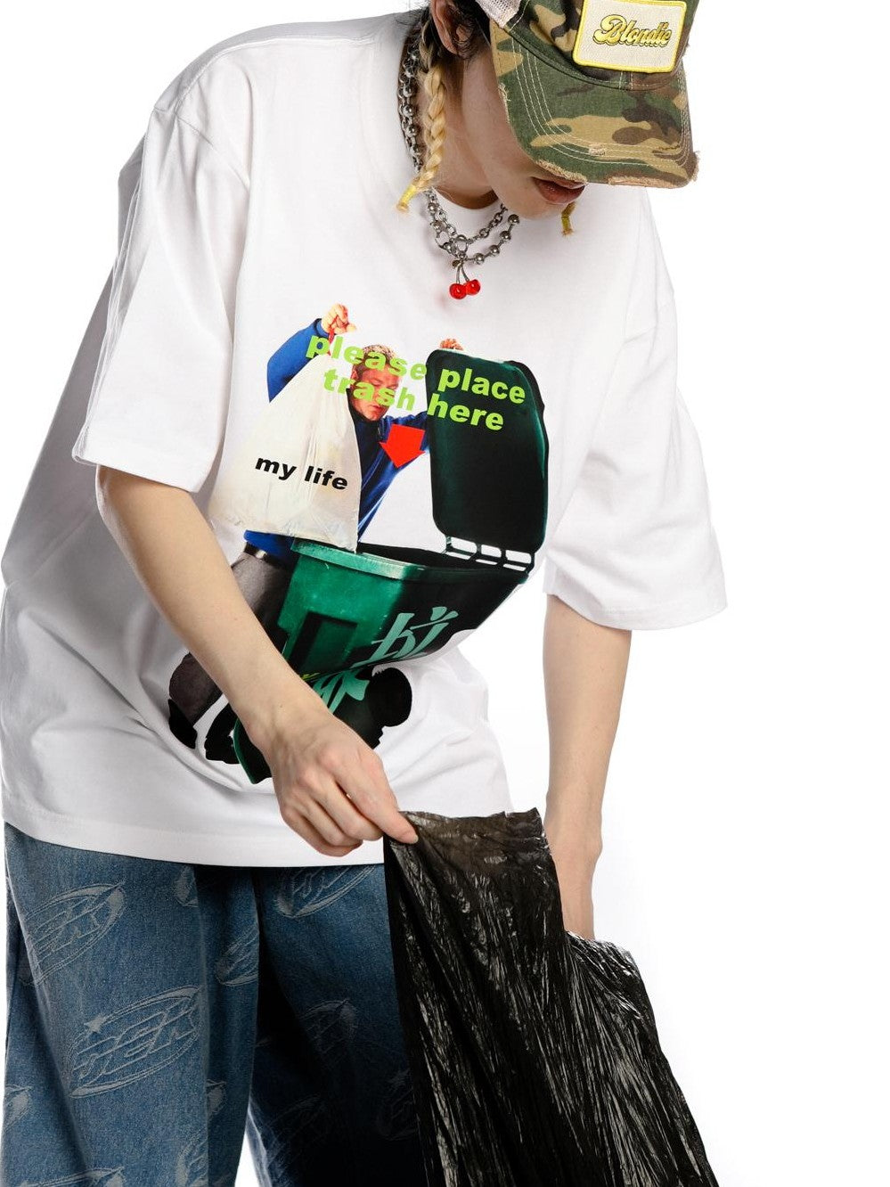 DeadEndKids Loose Fit Graphic Print Women's Cotton Short Sleeve T-shirts