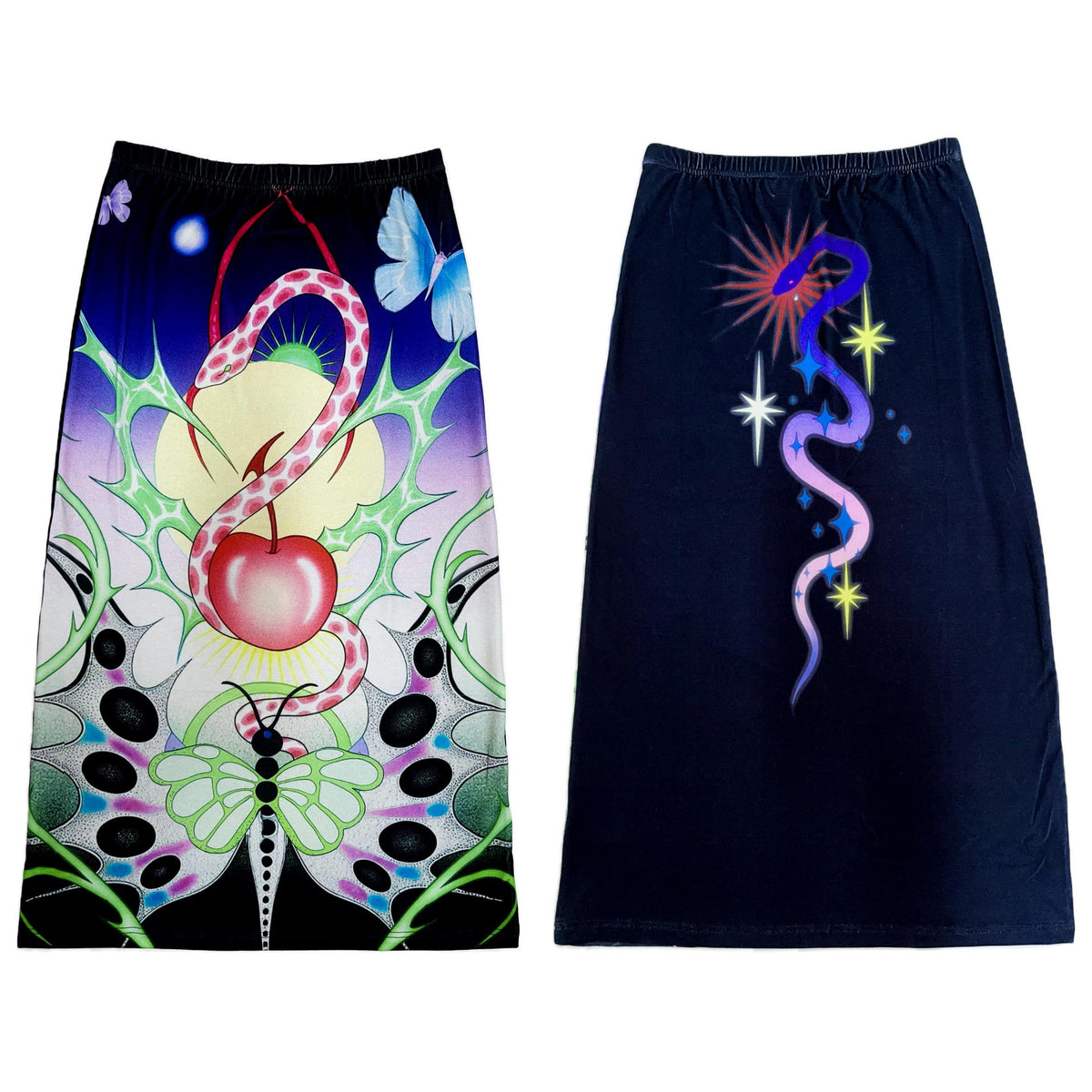 DeadEndKids_Reversible_Print_Y2k_A_Line_Stretch_Women's_Polyester_Maxi_Skirts_962980625392_MISSTT