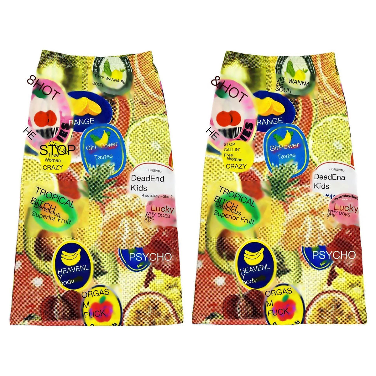 DeadEndKids_Reversible_Print_Y2k_A_Line_Stretch_Women's_Polyester_Maxi_Skirts_962980625392_MISSTT