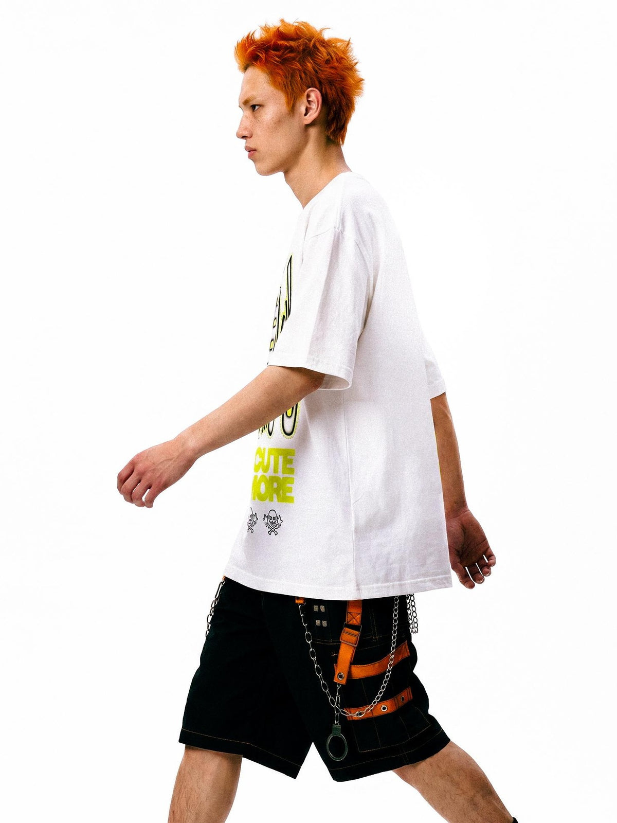 DeadEndKids Streetwear Graphic Print Loose Fit Women's Cotton Short Sleeve T-shirts