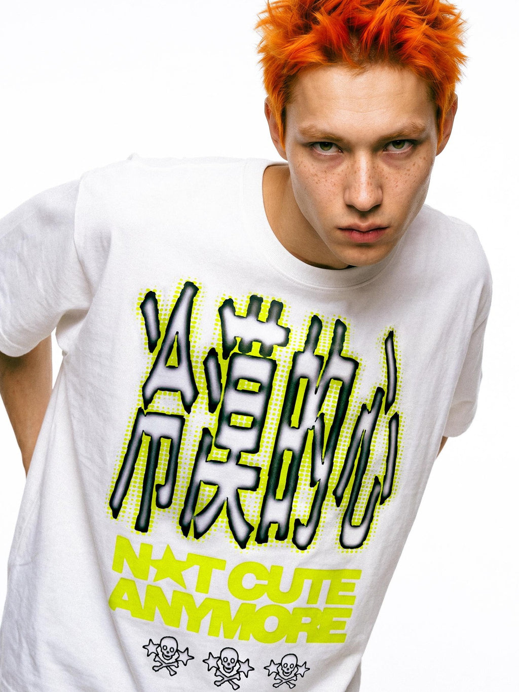 DeadEndKids Streetwear Graphic Print Loose Fit Women's Cotton Short Sleeve T-shirts