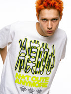 DeadEndKids Streetwear Graphic Print Loose Fit Women's Cotton Short Sleeve T-shirts
