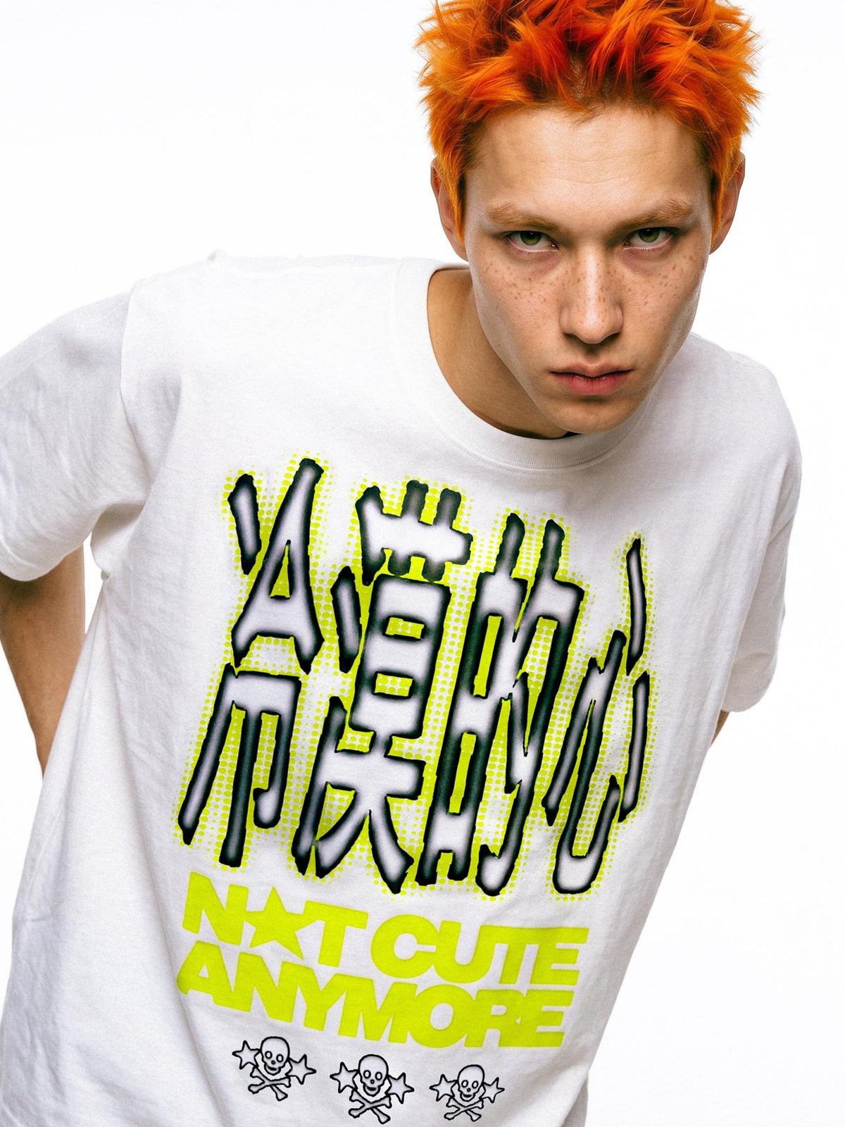 DeadEndKids Streetwear Graphic Print Loose Fit Women's Cotton Short Sleeve T-shirts