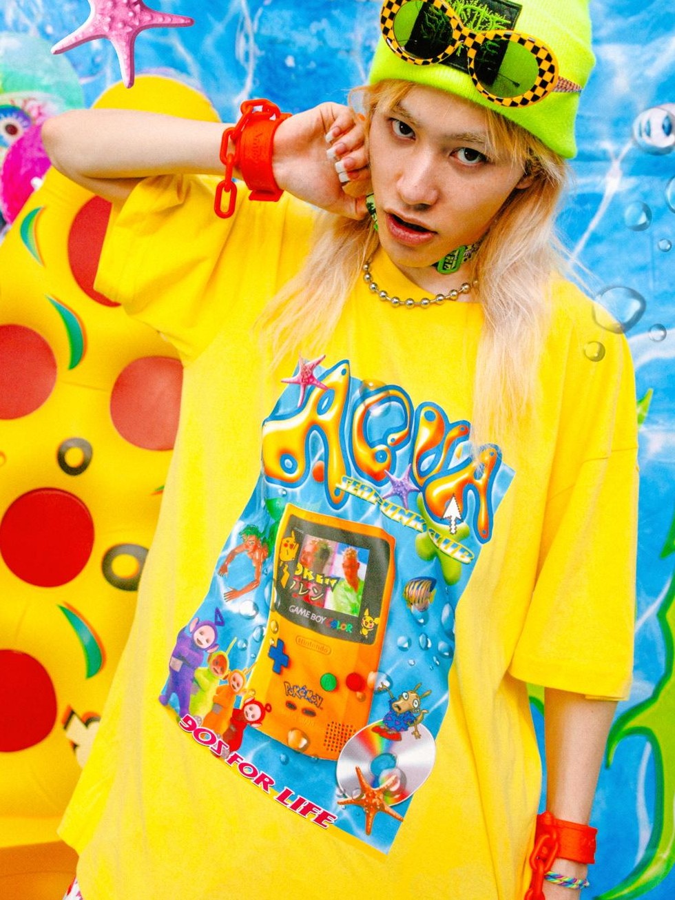 DeadEndKids Y2k Graphic Oversize Round Neck Cotton Women's Short Sleeve T-shirts