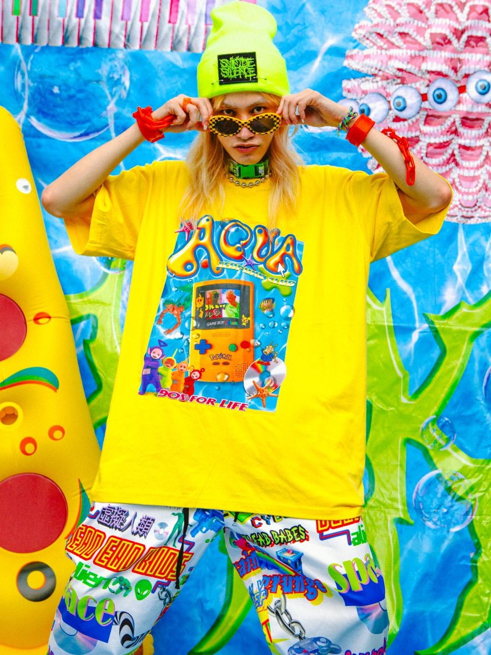 DeadEndKids Y2k Graphic Oversize Round Neck Cotton Women's Short Sleeve T-shirts