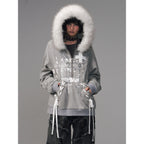 Frustration_Garden_Lace_Up_Print_Zip_Detachable_Faux_Fur_Collar_Fleece_Women's_Cotton_Hoodies_986373874878_MISSTT