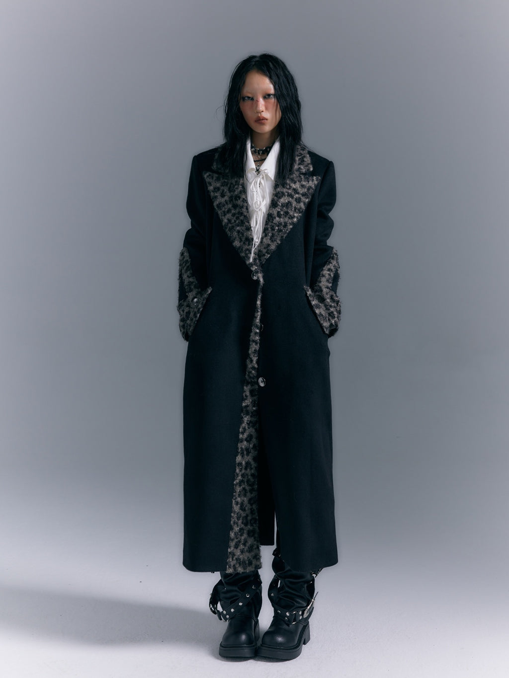 Frustration_Garden_Leopard_Print_Paneled_Structured_Shoulder_Pad_Women's_Wool_Coats_835774173373_MISSTT