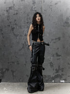 Frustration_Garden_Punk_Detachable_Diy_Three_Panel_Flared_Women's_Pu_Leather_Pants_752736529792_MISSTT
