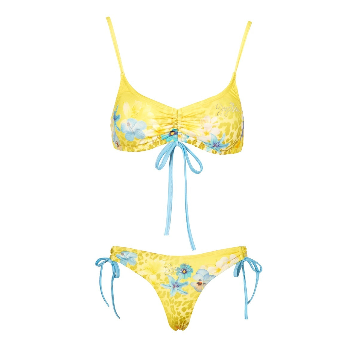 JYOSEI_Color_Block_Print_Triangle_Cup_Drawstring_Women's_Polyester_Bikinis_921959579389_MISSTT