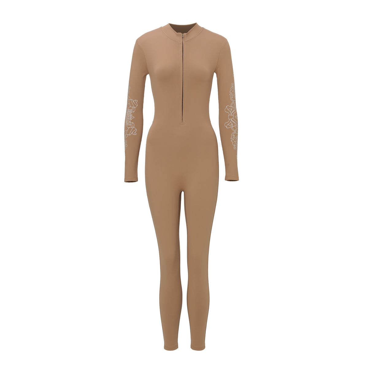 JYOSEI_Fleece_Lined_Rhinestone_Print_Women's_Nylon_Top_&_Pants_Sets_870714953322_MISSTT