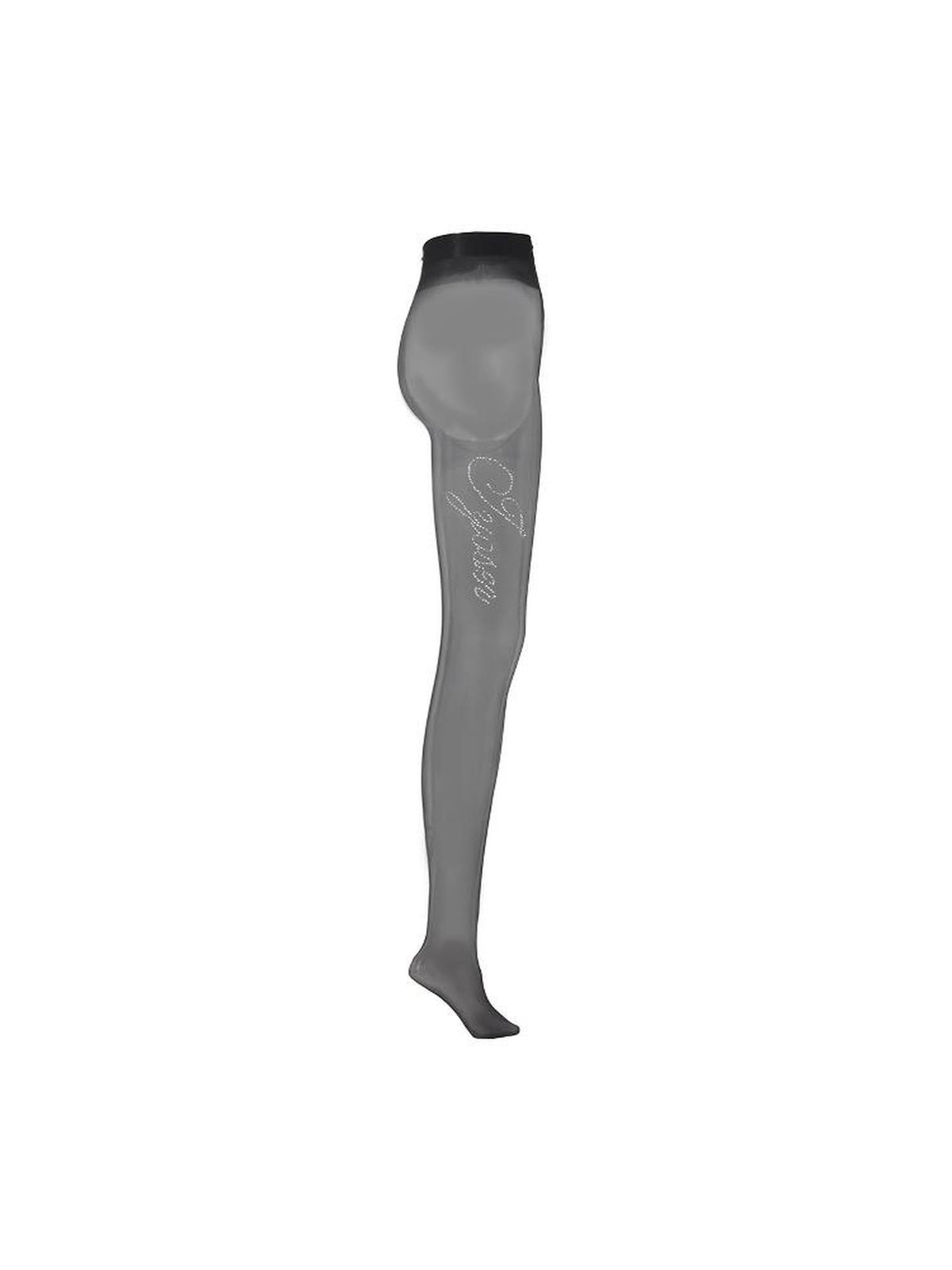 JYOSEI Letter Print Ultra Thin High Transparency T裆 Shaping Women's Nylon Hosiery