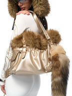 JYOSEI Vintage Y2k Square Box Large Capacity Women's Pu Underarm Tote Handbags