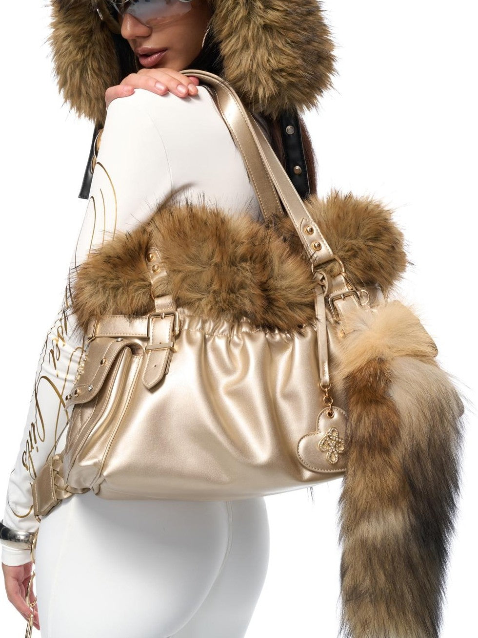 JYOSEI Vintage Y2k Square Box Large Capacity Women's Pu Underarm Tote Handbags