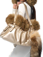 JYOSEI Vintage Y2k Square Box Large Capacity Women's Pu Underarm Tote Handbags