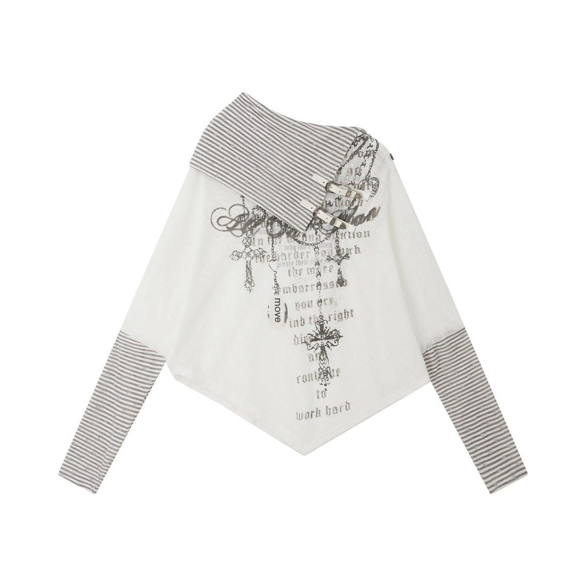 Lost_in_Lunar_Striped_Asymmetric_Batwing_Sleeve_Spliced_Slant_Neck_Women's_Long_Sleeve_T-shirts_1029883686355_MISSTT