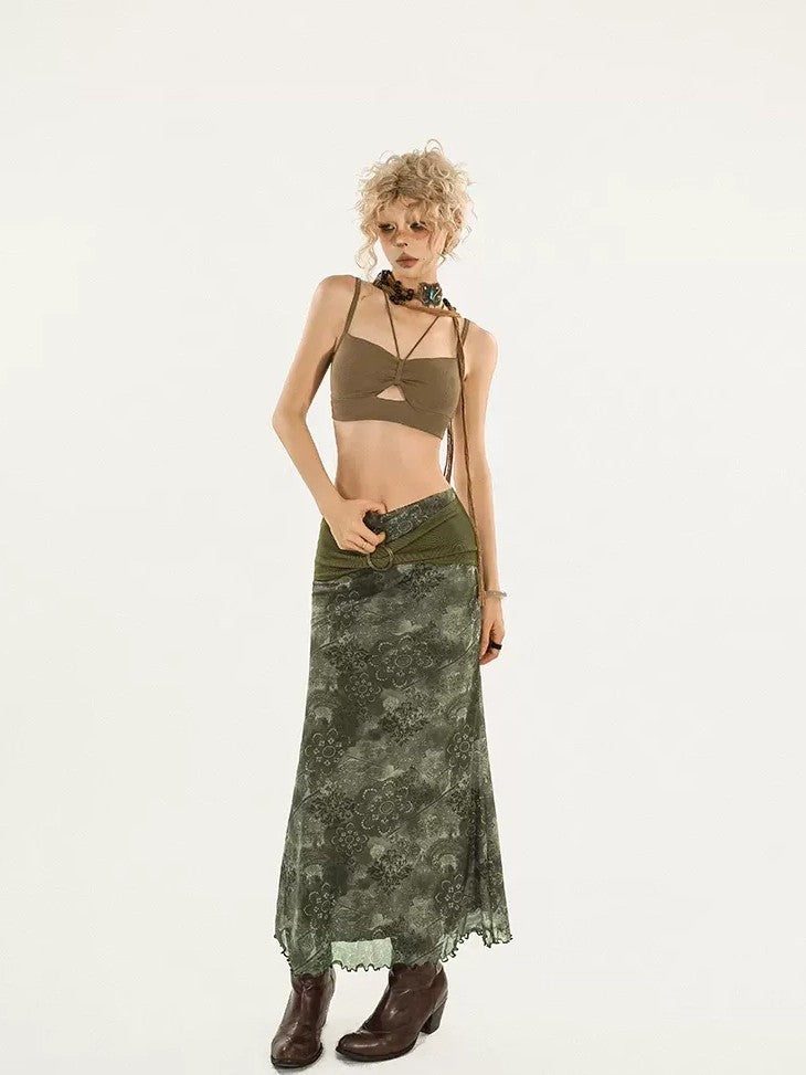Nico Molly Black Cutout Halter Padded Slim Fit Women's Tube Tops / Bandeaus