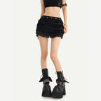 Nico_Molly_Black_Gothic_Lace_Patchwork_Tiered_Low_Waist_Women's_Mini_Skirts_1065940709128_MISSTT