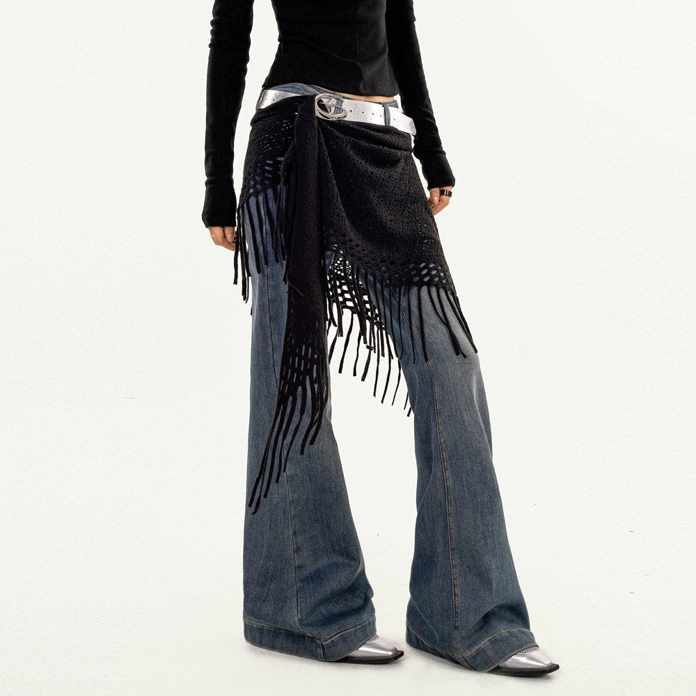 Nico_Molly_Black_Layered_Mesh_Street_High_Waist_Women's_Knitted_A_Line_Belts_850249238496_MISSTT