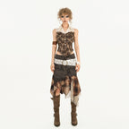 Nico_Molly_Brown_Street_Patchwork_Plaid_Collared_Women's_Mixed_Fabric_Blouses_909471554933_MISSTT