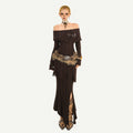 Nico_Molly_Coffee_One_Shoulder_Fitted_Slit_Skirt_Vintage_Women's_Knit_Top_&_Skirt_Sets_985202176596_MISSTT