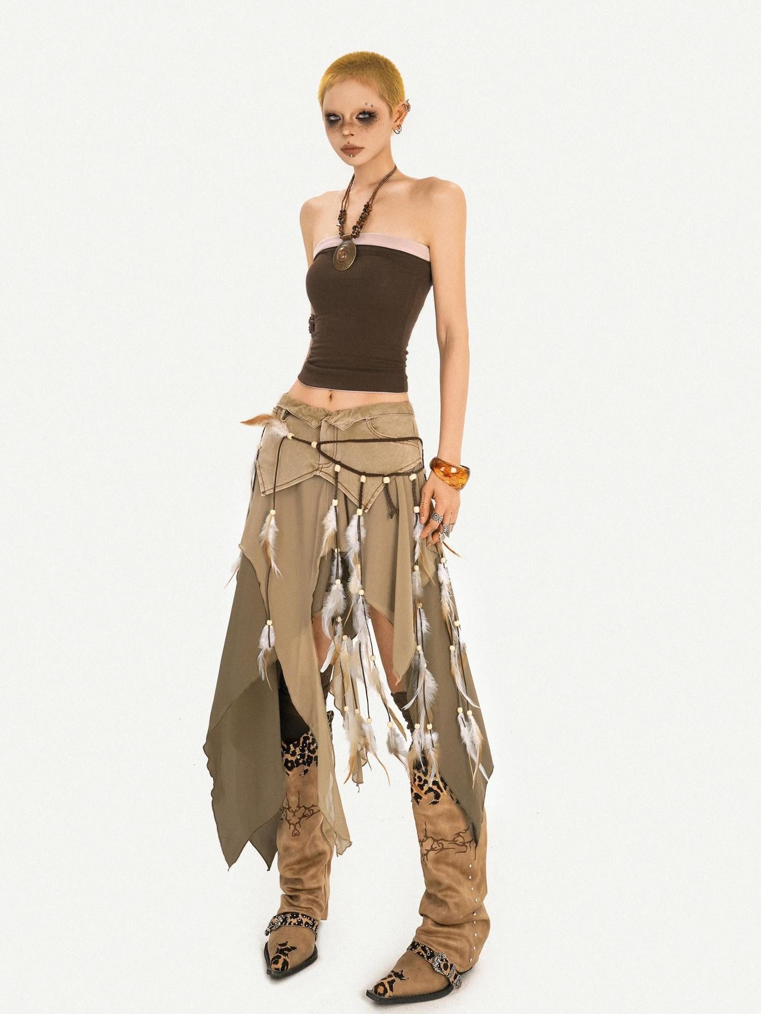 Nico Molly Colorblock Double Layer Slim Fit Stretch One Piece Women's Tube Tops / Bandeaus