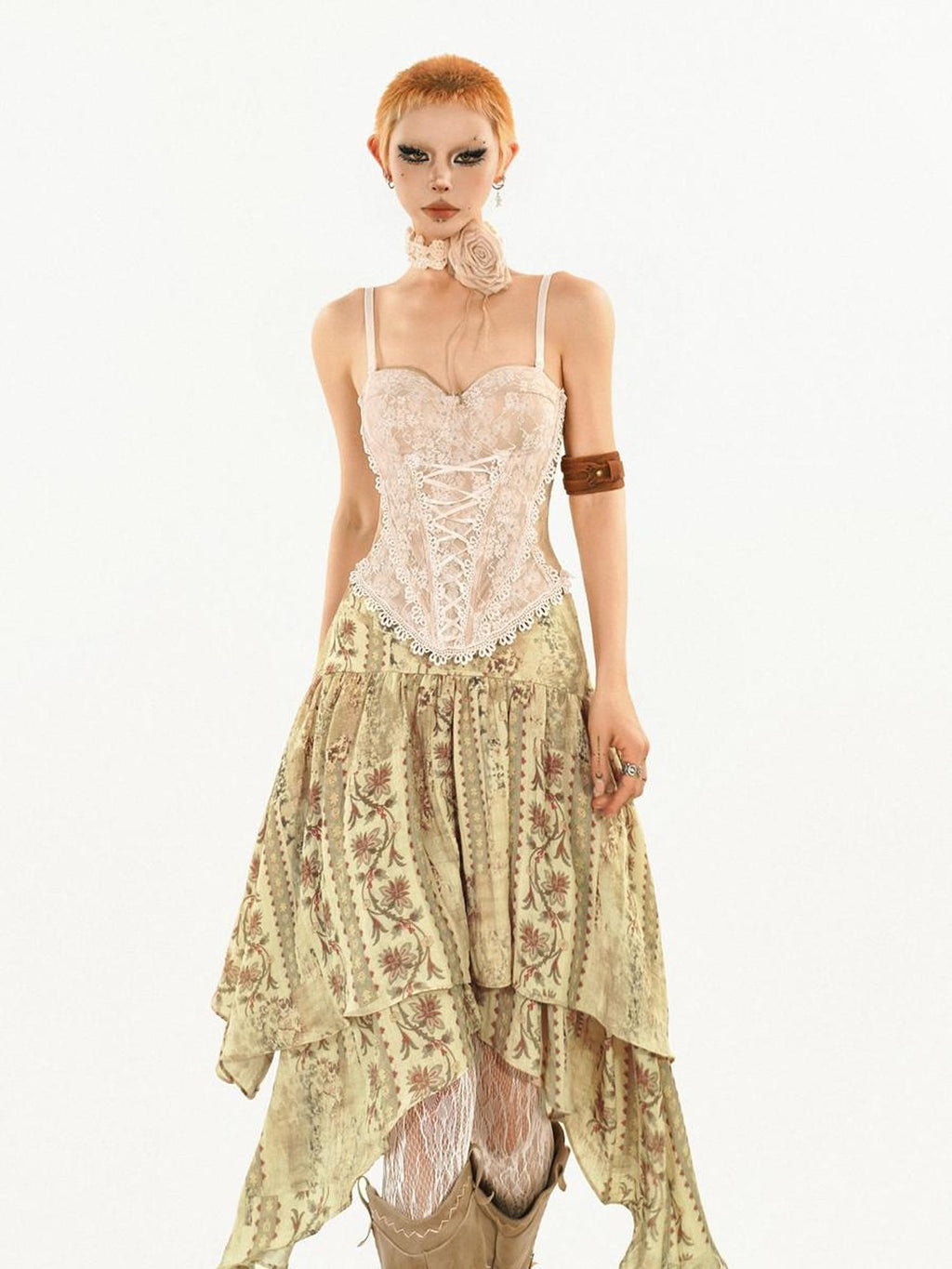 Nico Molly Court Scalloped Lace Sexy Slim Fit Women's Lace With Built In Padding Camisoles
