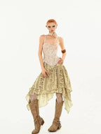 Nico Molly Court Scalloped Lace Sexy Slim Fit Women's Lace With Built In Padding Camisoles