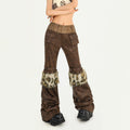 Nico_Molly_Dark_Brown_Fur_Trim_Western_Vintage_Straight_Leg_Women's_Faux_Leather_Pants_972996156576_MISSTT