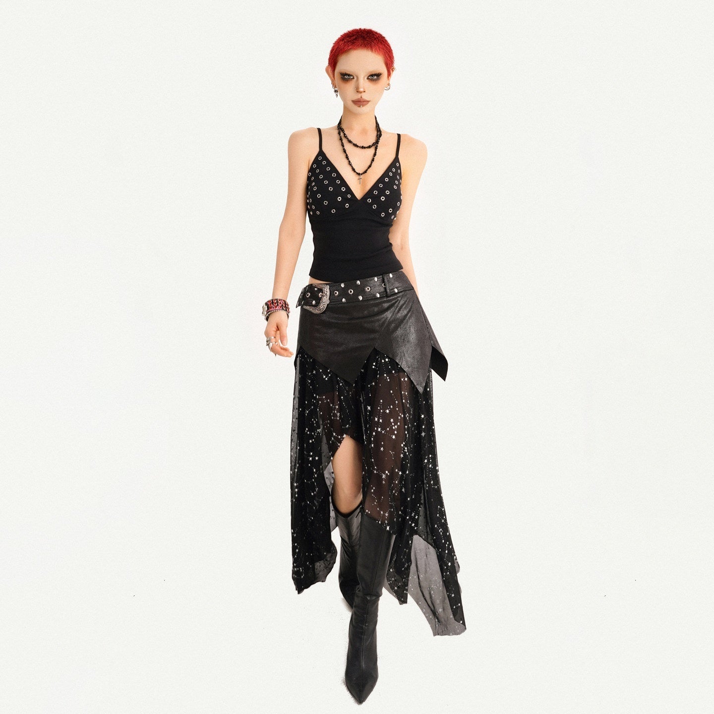 Nico_Molly_Dark_Gothic_Mesh_Tulle_Patchwork_Asymmetric_Cami_Women's_Lined_Top_&_Pants_Sets_1055952824446_MISSTT