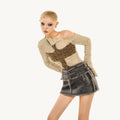 Nico_Molly_Distressed_Cutout_Off_Shoulder_Mesh_Knit_Women's_Polyester_Long_Sleeve_T-shirts_858953491601_MISSTT