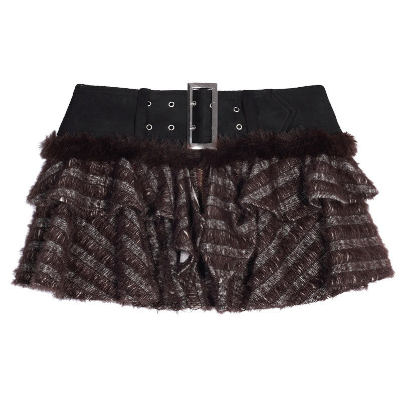 Nico_Molly_Frayed_Patchwork_Waist_Cinch_Striped_V-neck_Women's_Knitted_Top_&_Skirt_Sets_992156335352_MISSTT