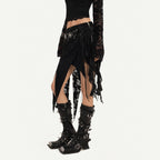 Nico_Molly_Gothic_Asymmetric_Fringe_Belted_Layered_Women's_Lace_Mini_Skirts_1014416595326_MISSTT