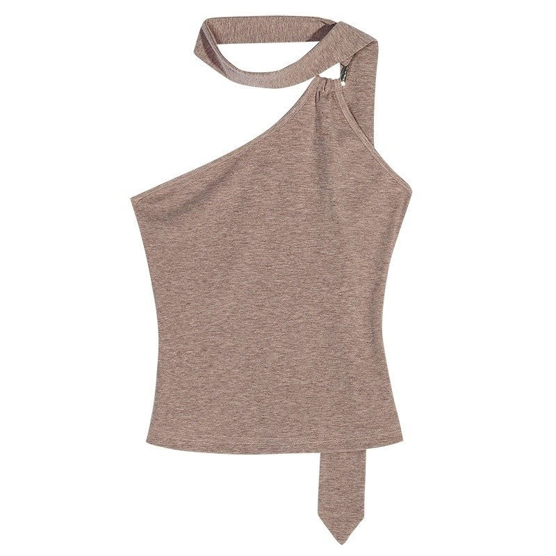 Nico_Molly_Halter_Tie_Backless_Slim_Cropped_Retro_Women's_Short_Sleeve_T-shirts_944864305447_MISSTT
