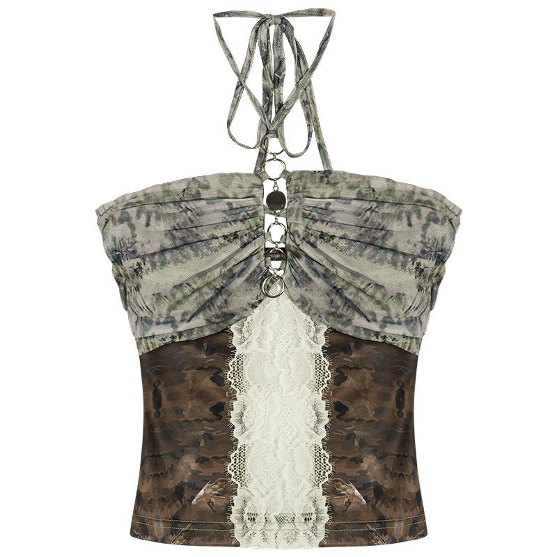 Nico_Molly_Lace_Patchwork_Halter_Slim_Women's_Polyester_Spandex_Tube_Tops_/_Bandeaus_949339651210_MISSTT