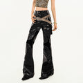 Nico_Molly_Mechanical_Cargo_Pocket_Low_Waist_Flare_Women's_Pu_Leather_Pants_857942272754_MISSTT